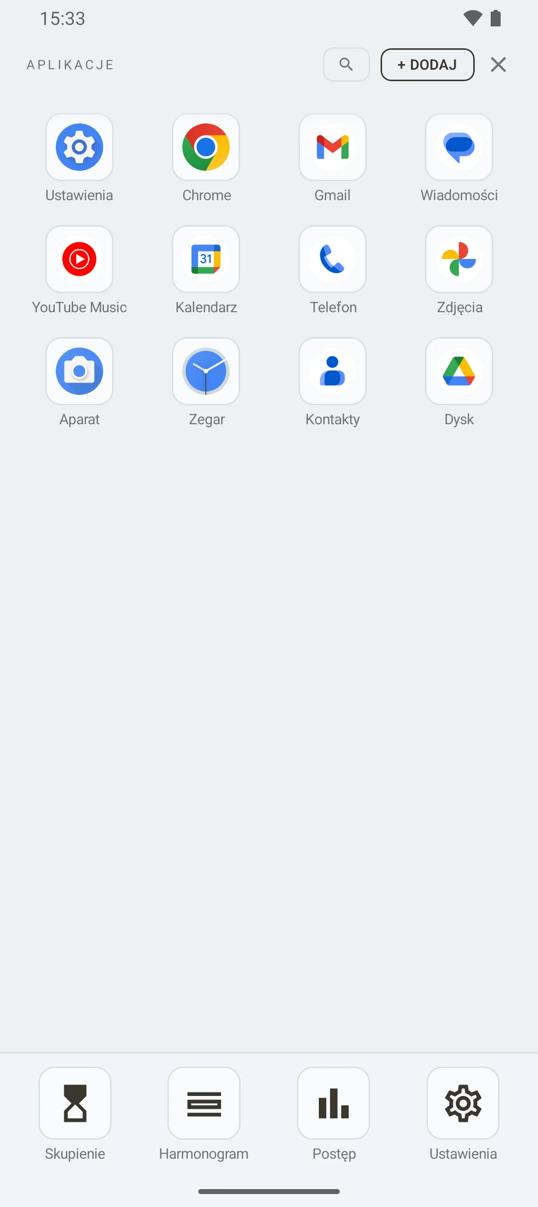 duqe — szuflada aplikacji